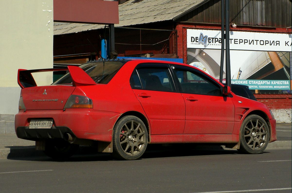 н 444 нн 38, Mitsubishi Lancer Evolution 3rd gen Sedan (VII-IX) (CT9A), 2001–2007