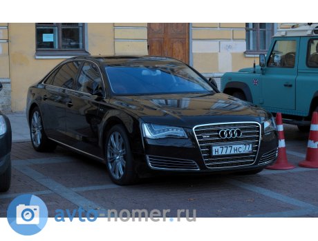 н777нс77, Audi A8