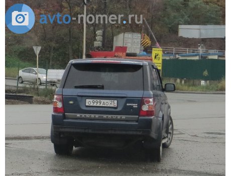 о999ао25, Land Rover Range Rover Sport
