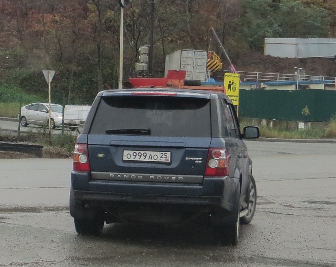 о 999 ао 25, Land Rover Range Rover Sport 1st gen (L320), 2005–2013