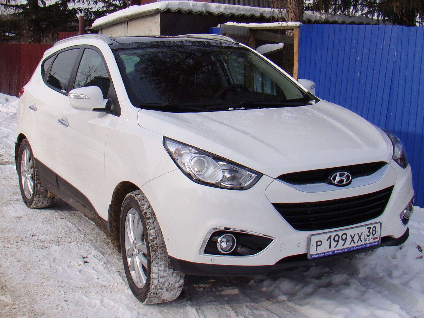 р 199 хх 38, Hyundai ix35 1st gen (LM), 2009–2016 (–2021 for BR-market)