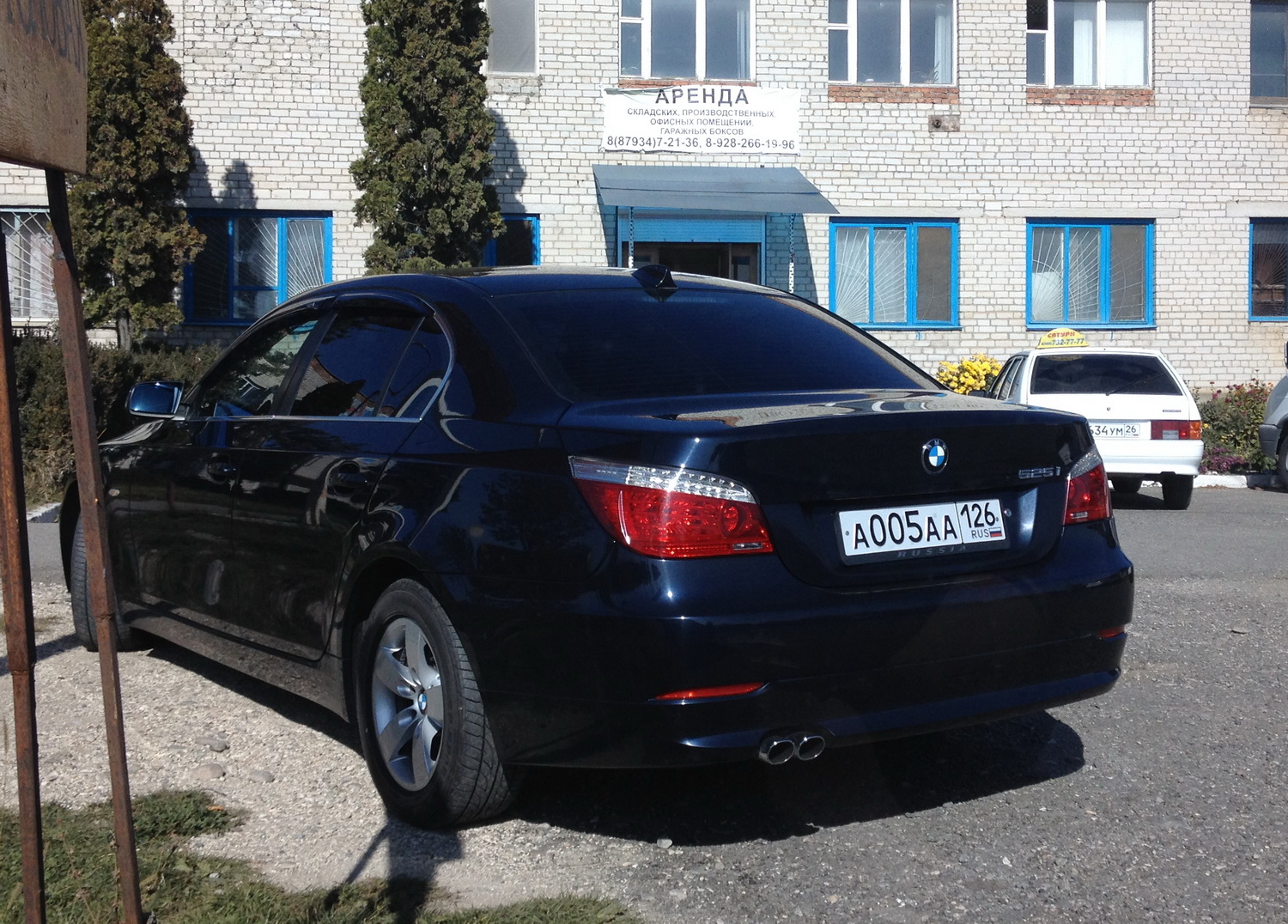 а 005 аа 126, BMW 5 Series 5th gen Sedan (E60), 2003–2010