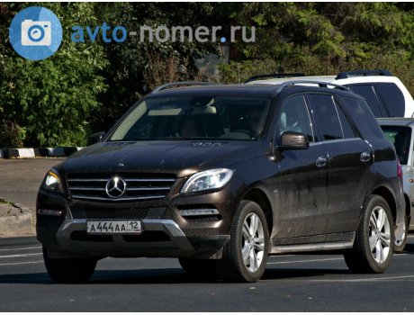 а444аа12, Mercedes-Benz M-Klasse