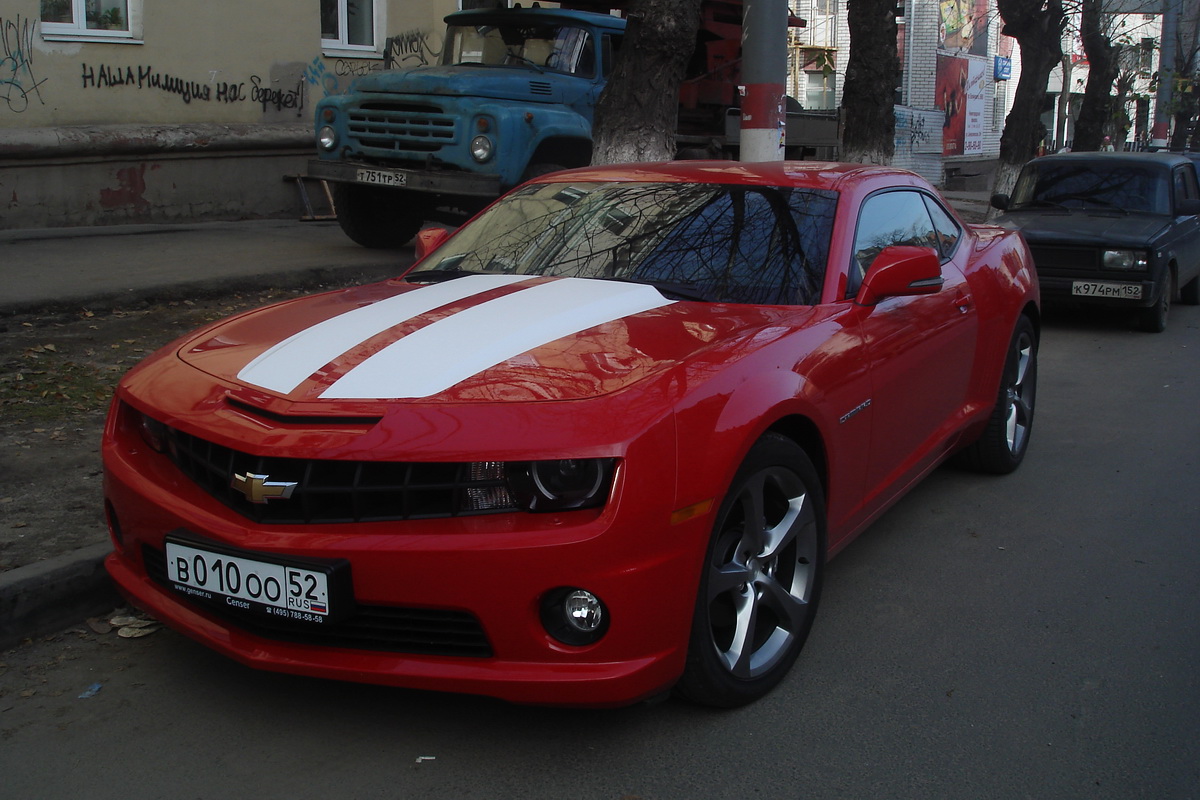 в 010 оо 52, Chevrolet Camaro 5th gen Coupé (Zeta I), 2009–2013