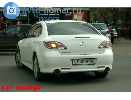 е030вн62, Mazda 6