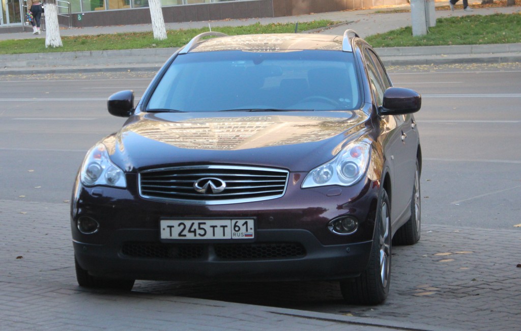 т 245 тт 61, Infiniti QX50/EX-Series 1st gen EX/QX (J50), 2007–2017