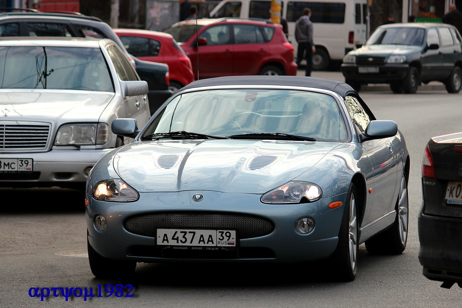 а 437 аа 39, Jaguar XKR 1st gen Convertible (X100), 1998–2006