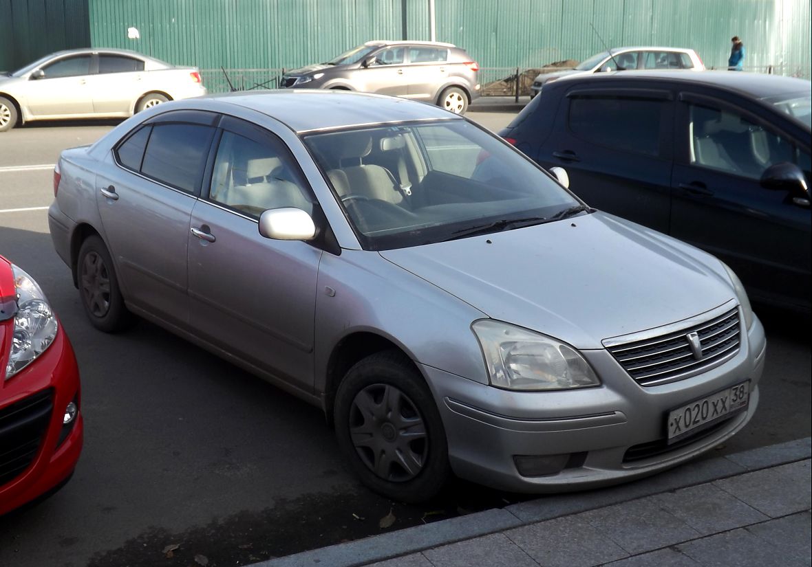 х 020 хх 38, Toyota Premio 1st gen (T240), 2001–2007