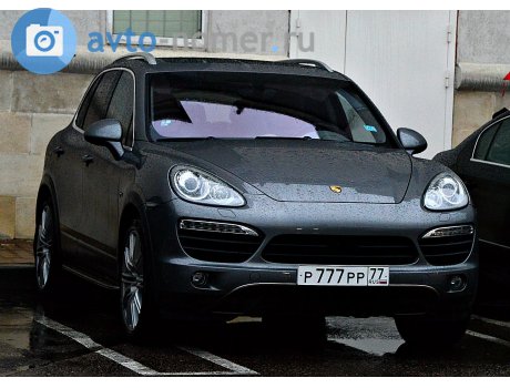 р777рр77, Porsche Cayenne