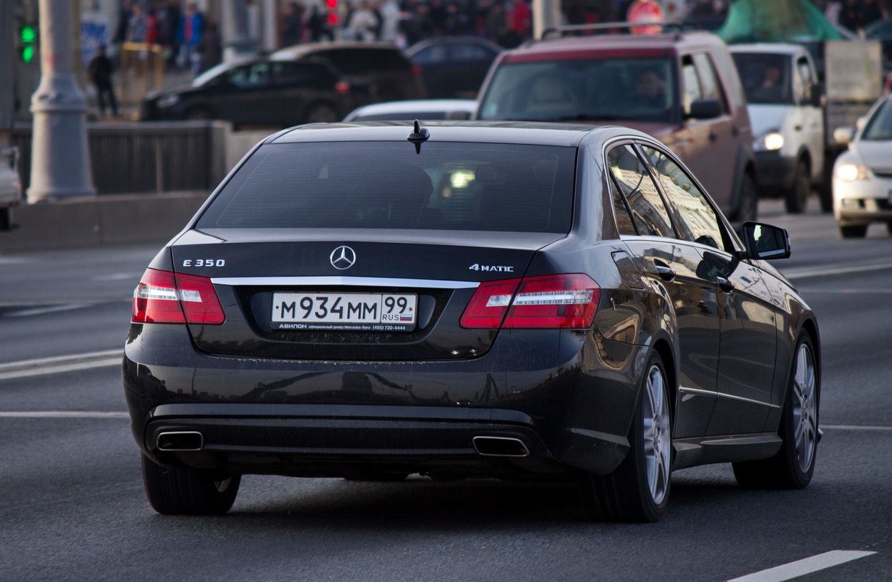 м 934 мм 99, Mercedes-Benz E-Klasse 4th gen Sedan (W212), 2009­–2013