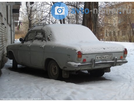 к404ат27, GAZ 24 Волга