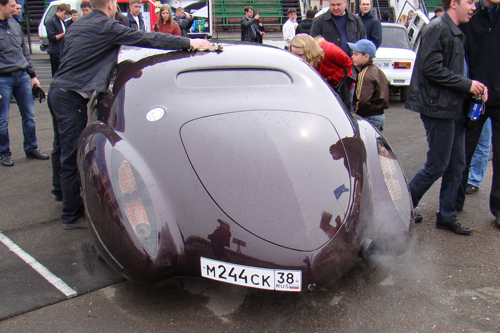 м 244 ск 38, Home-made vehicle 