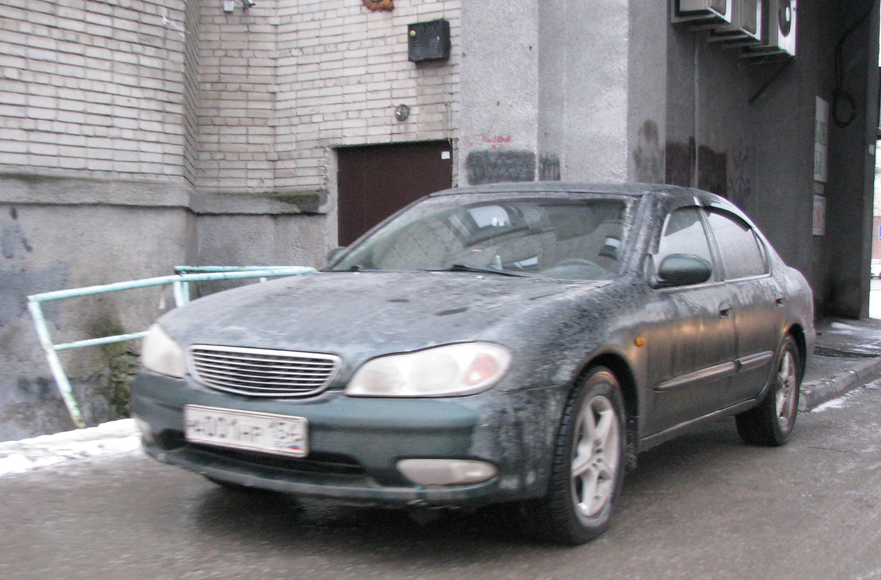 а 001 нр 154, Nissan Maxima 4th gen (QX) (A33; Global-market), 1999–2007 (–2012 for IR-market)