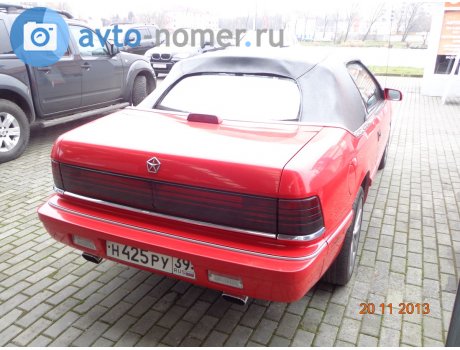 н425ру39, Chrysler LeBaron