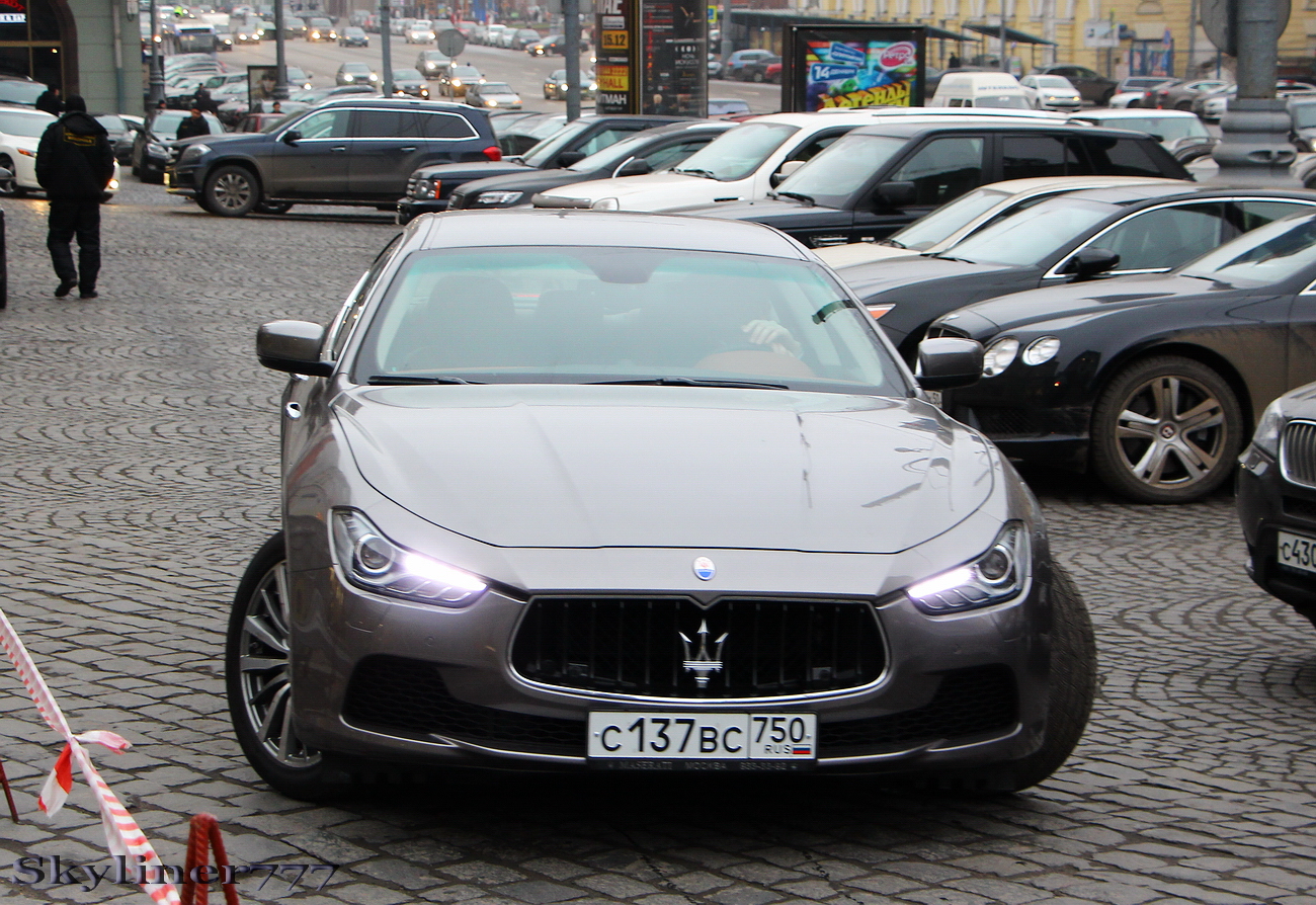 с 137 вс 750, Maserati Ghibli 3rd gen (M157), 2013–2023