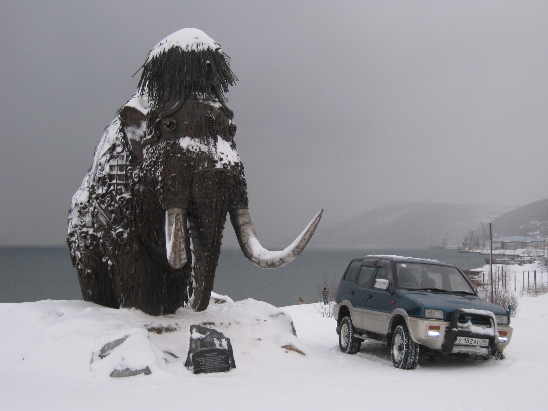 у 182 ас 25, Nissan Mistral 1st gen 5-door SUV (R20; JP-market), 1994–1998