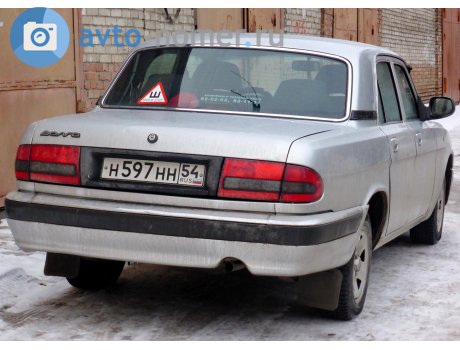 н597нн54, GAZ 31105 Волга