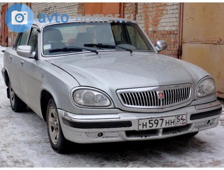 н597нн54, GAZ 31105 Волга