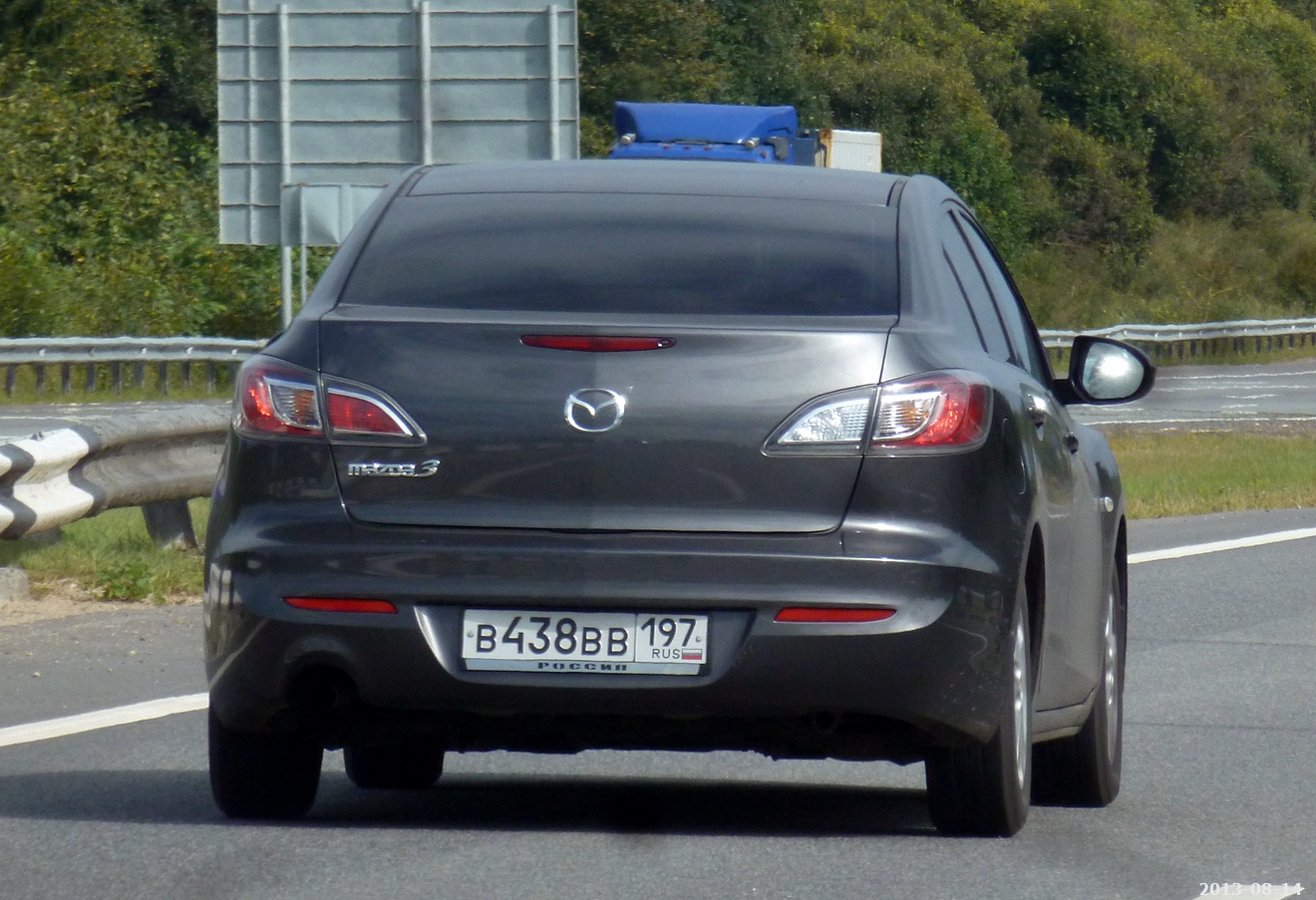 в 438 вв 197, Mazda 3 2nd gen Sedan (BL), 2009–2013