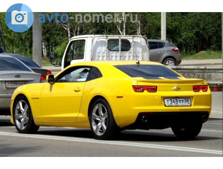 т343тт38, Chevrolet Camaro
