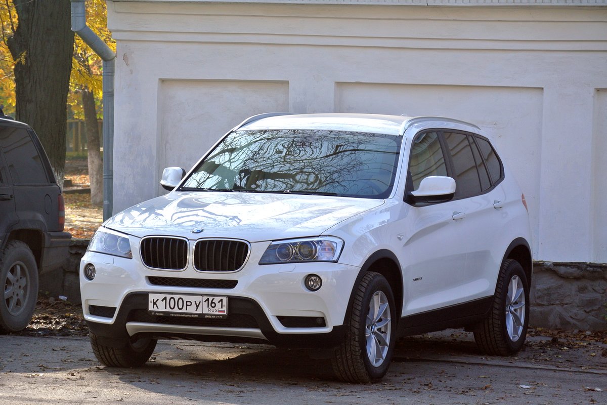 к 100 ру 161, BMW X3 2nd gen (F25), 2010–2014