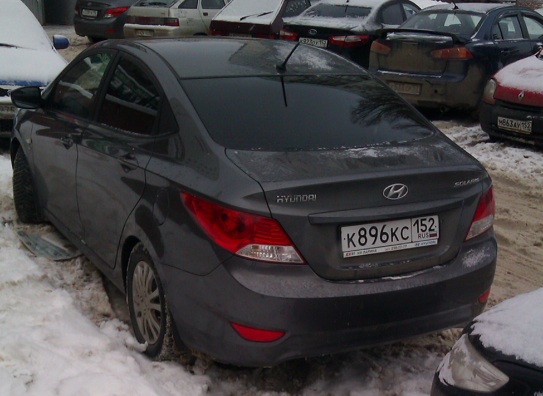 к 896 кс 152, Hyundai Solaris 