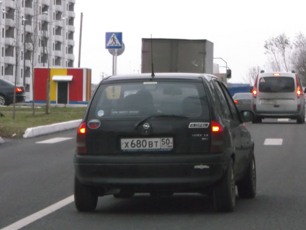 х 680 вт 50, Opel Vita 1st gen 5-door Hatch (B; S93), 1995–2000