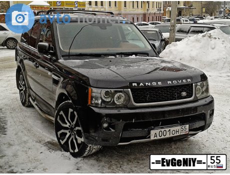 а001он55, Land Rover Range Rover Sport