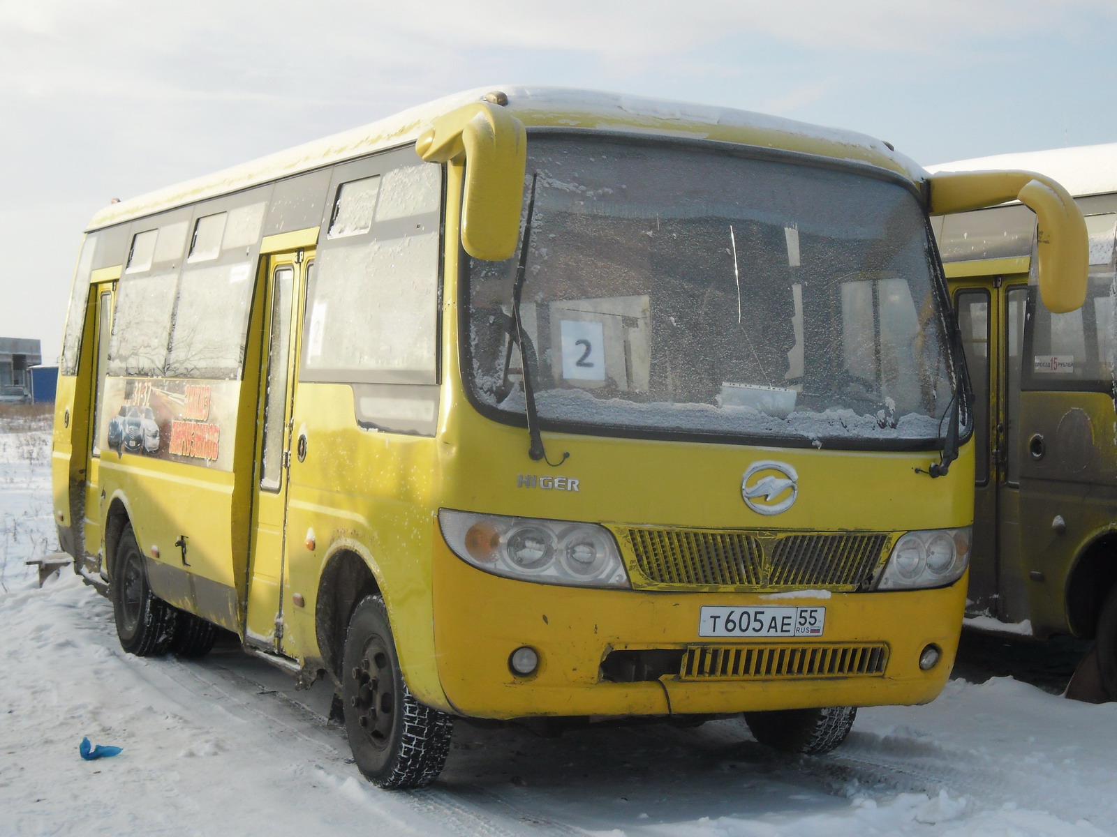 т 605 ае 55, Higer KLQ66*8/67*8 