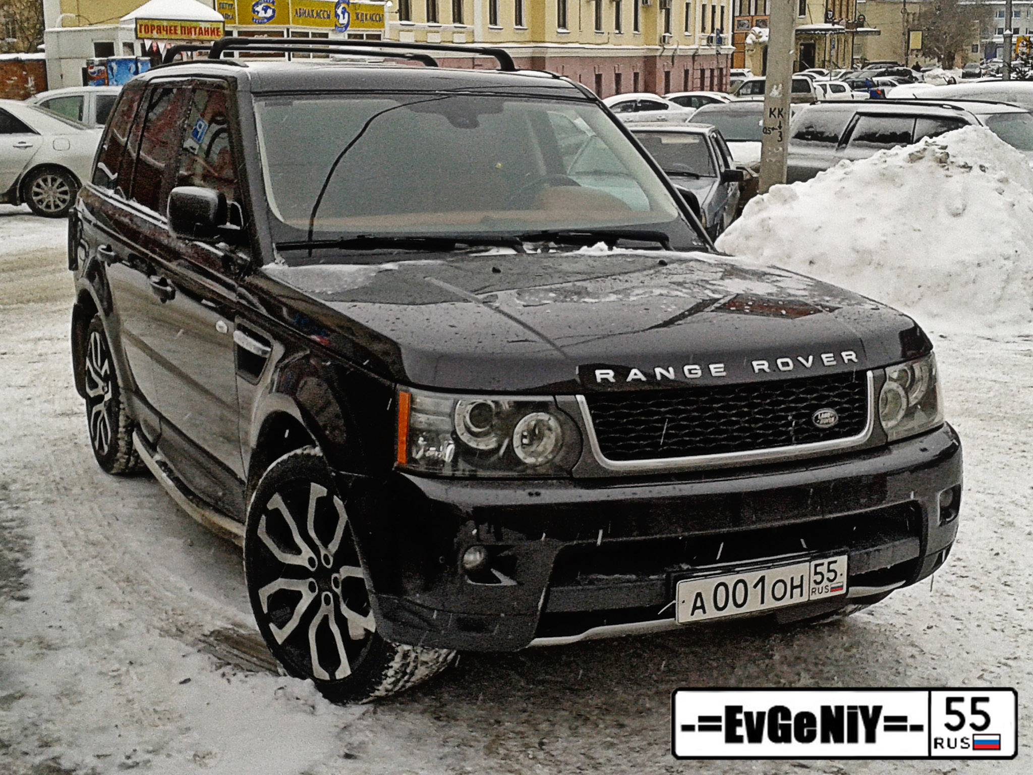 а 001 он 55, Land Rover Range Rover Sport 1st gen (L320), 2005–2013
