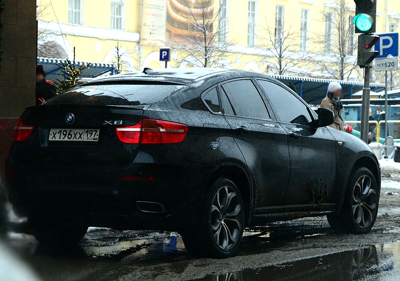 х 196 хх 197, BMW X6 1st gen (E71), 2008–2014