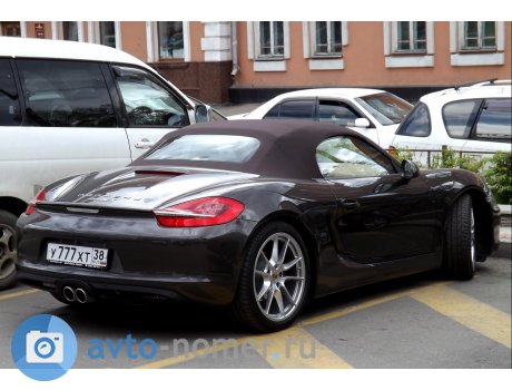 у777хт38, Porsche Boxster