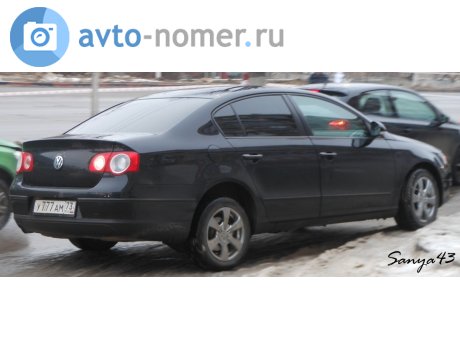 у777ам73, Volkswagen Passat