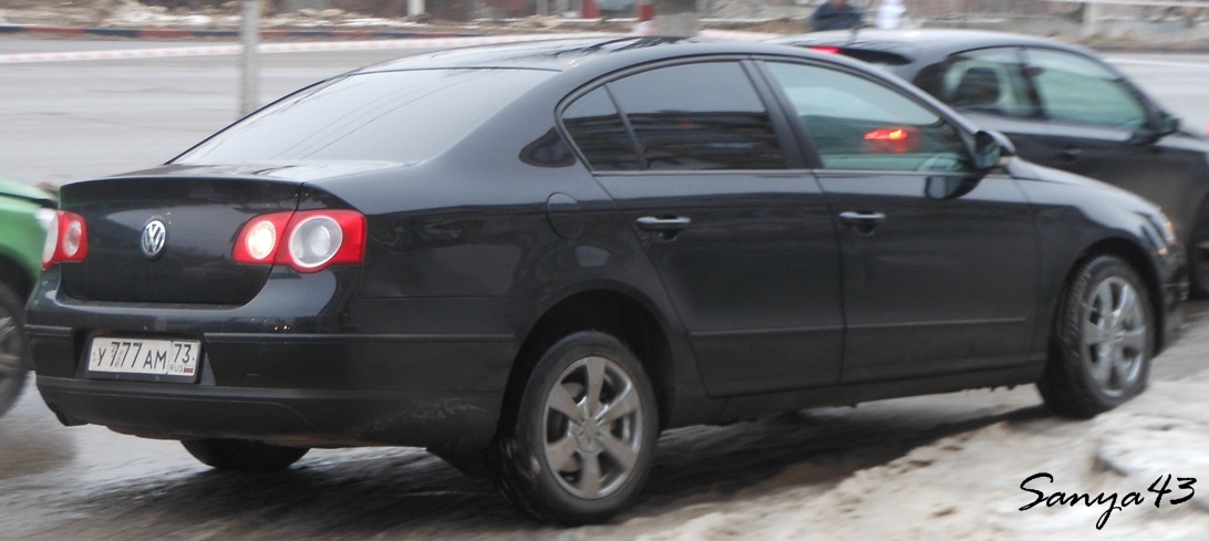 у 777 ам 73, Volkswagen Passat 6th gen Sedan (B6; 3C), 2005–2010