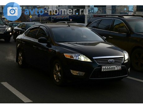в666вв177, Ford Mondeo