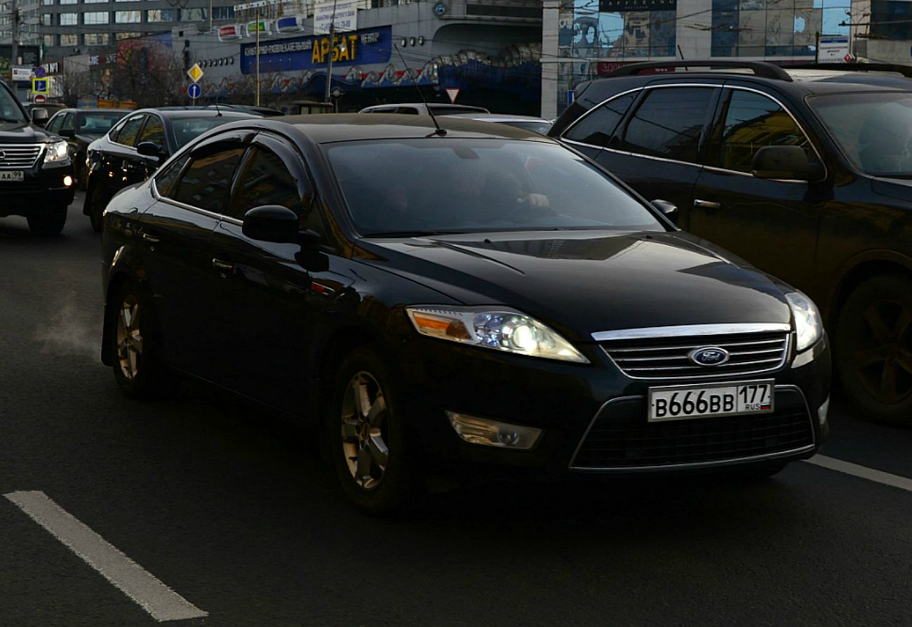 в 666 вв 177, Ford Mondeo 