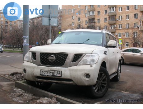 а001уе163, Nissan Patrol