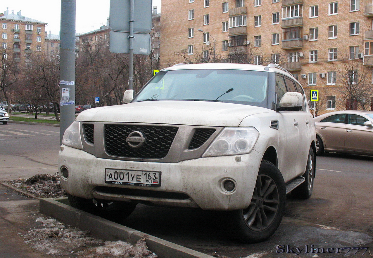 а 001 уе 163, Nissan Patrol 