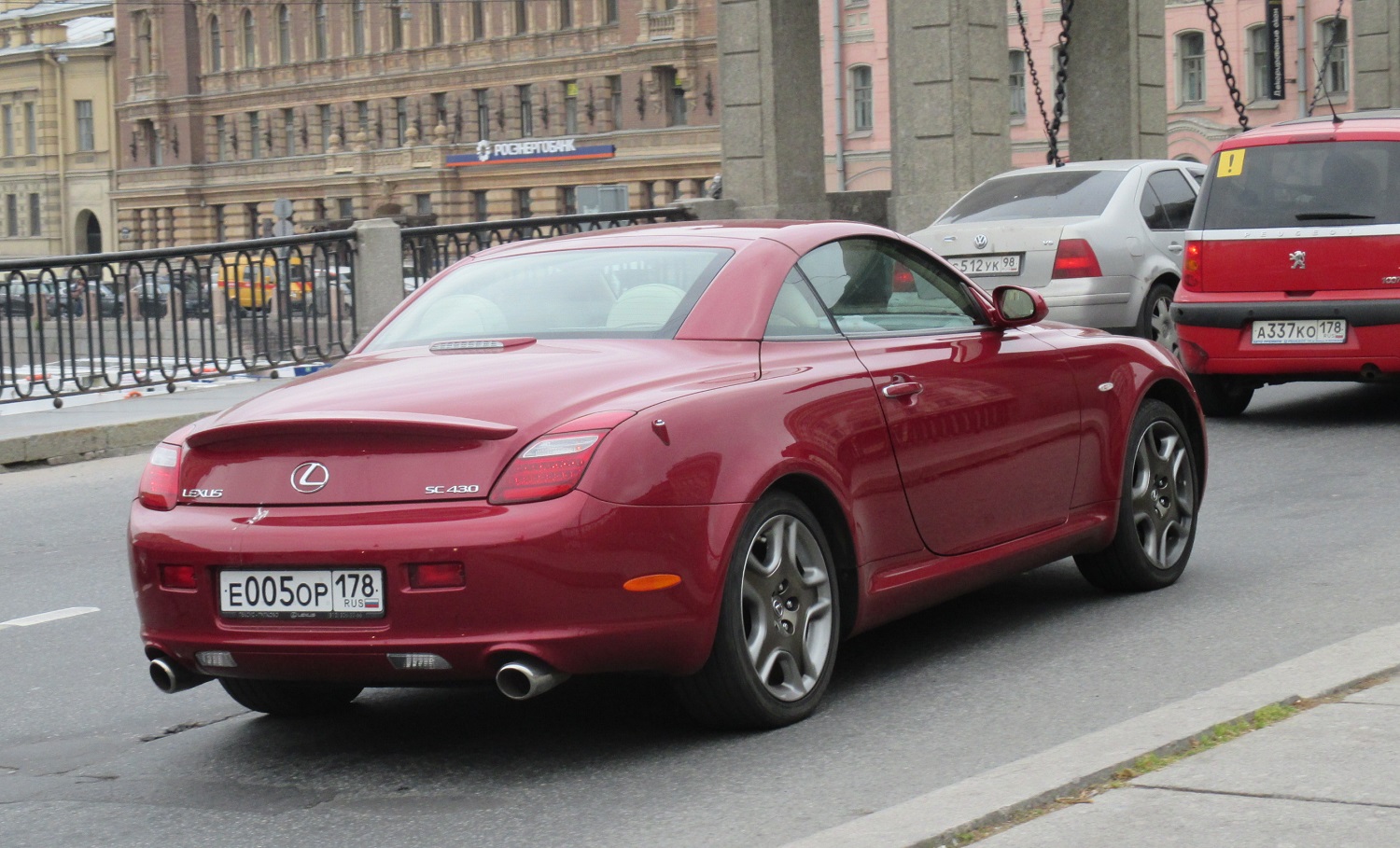 е 005 ор 178, Lexus SC 2nd gen Cabriolet (Z40), 2001–2010
