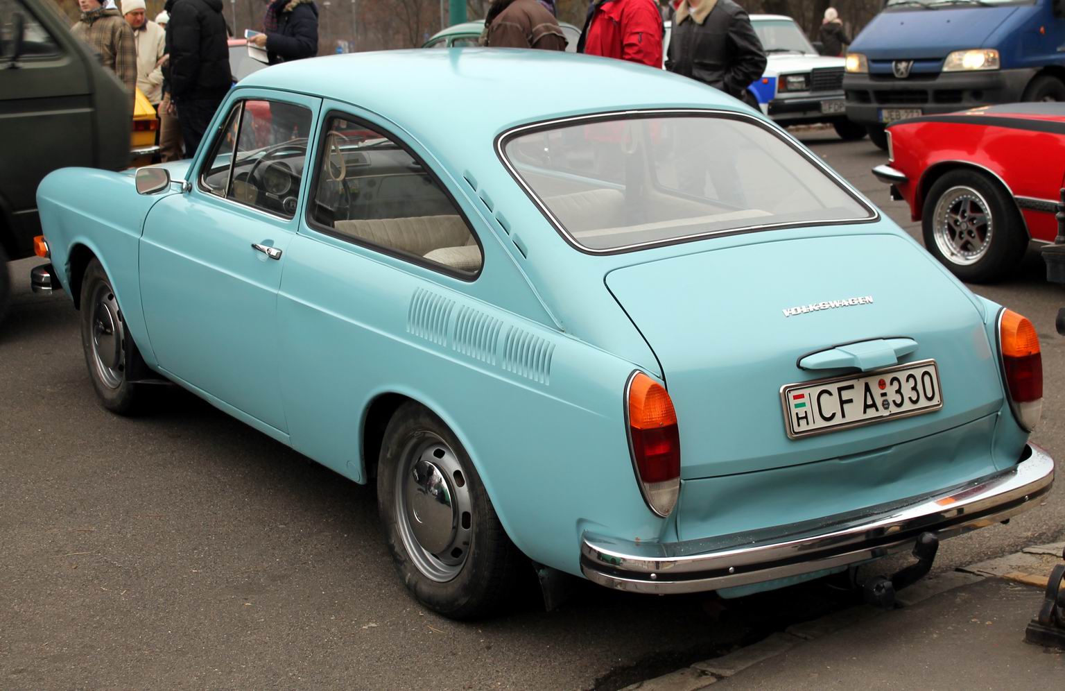 CFA-330, Volkswagen Typ 3 1600 TL 2-door Hatch, facelift, 1969–1973