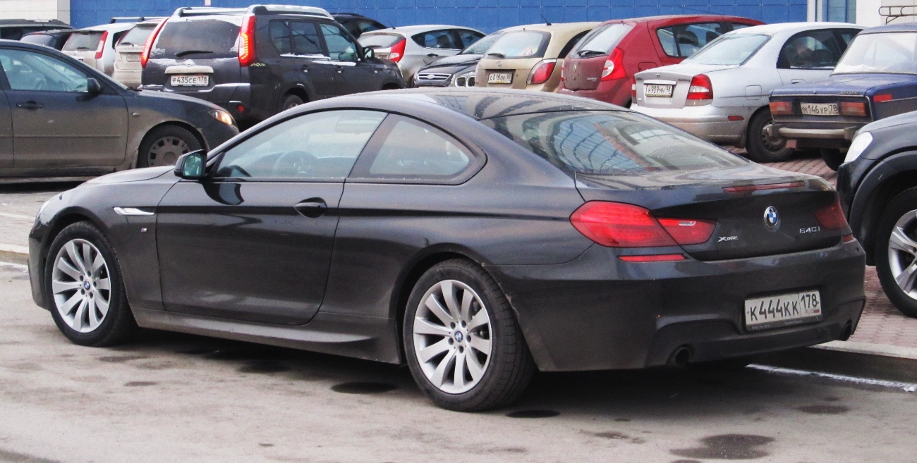 к 444 кк 178, BMW 6 Series 3rd gen Coupé (F13), 2011–2018