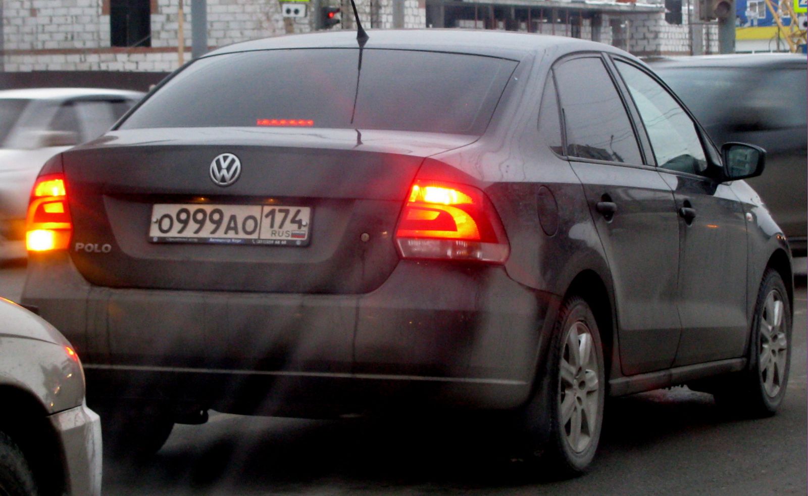 о 999 ао 174, Volkswagen Polo 5th gen Sedan (A05), 2010­–2015