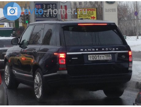 т001тт199, Land Rover Range Rover