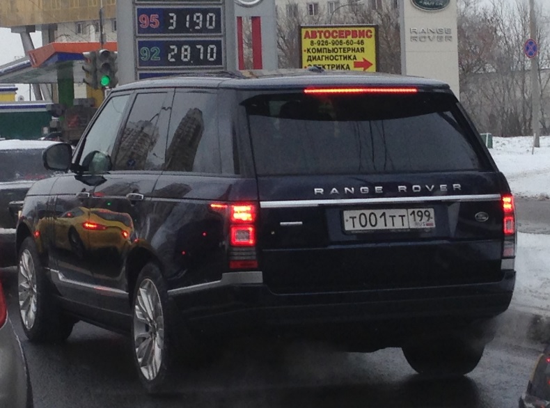 т 001 тт 199, Land Rover Range Rover 4th gen (L405), 2012–2018