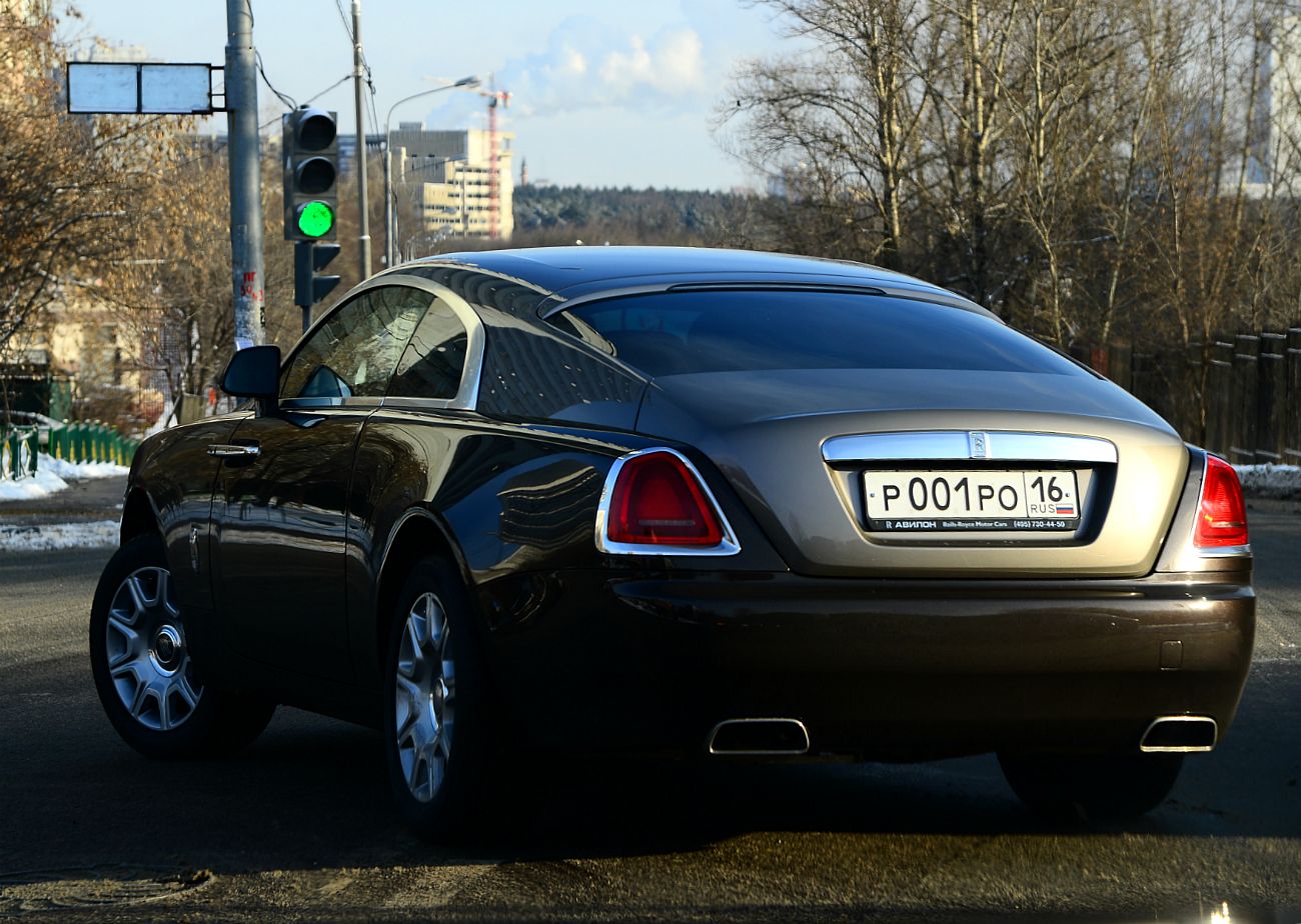 р 001 ро 16, Rolls-Royce Wraith 2nd gen (RR5), 2013–2023
