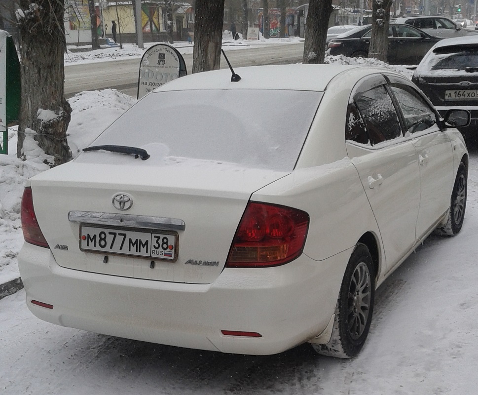 м 877 мм 38, Toyota Allion 