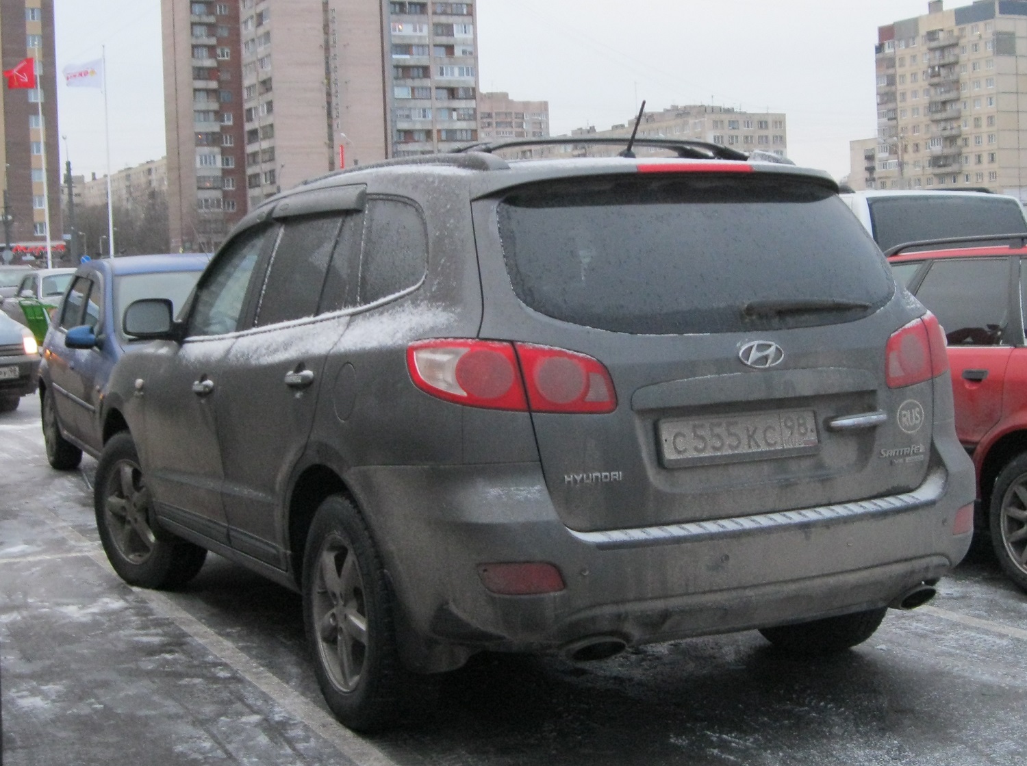 с 555 кс 98, Hyundai Santa Fe 