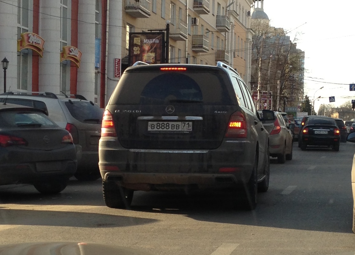 в 888 вв 71, Mercedes-Benz GL-Klasse 1st gen (X164), 2006–2012