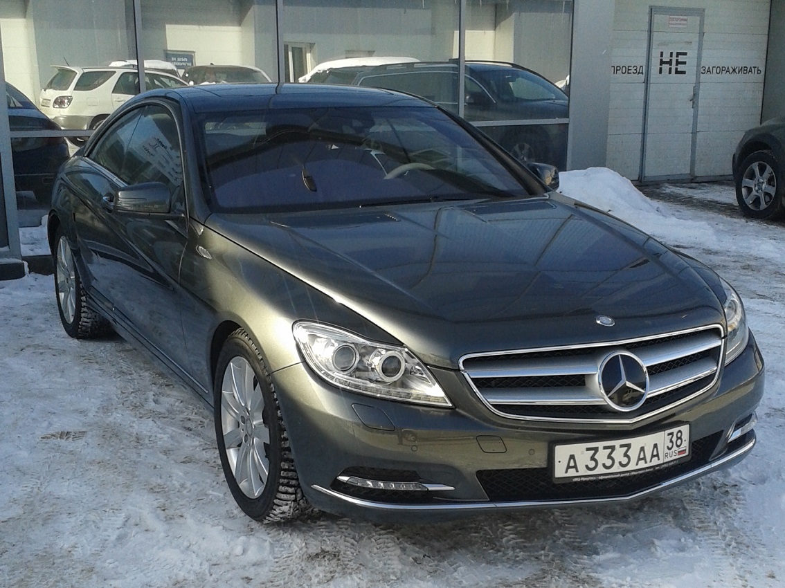 а 333 аа 38, Mercedes-Benz CL-Klasse 3rd gen (C216), 2006–2013