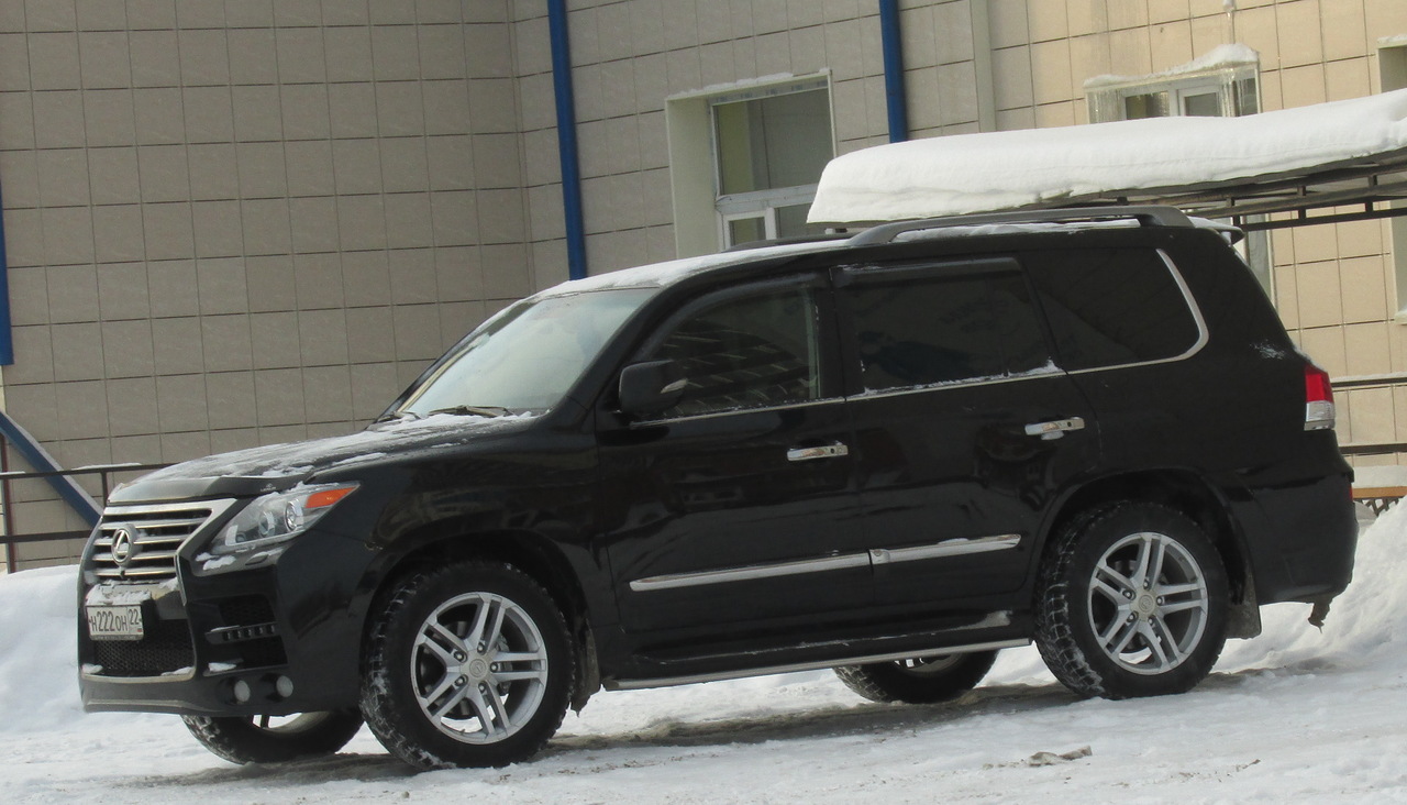н 222 он 22, Lexus LX 3rd gen (J200), 1st facelift, 2012–2015